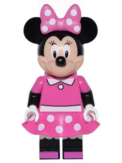 Minnie Mouse, Disney, Série 1 (Minifigurine uniquement, sans support ni accessoires)