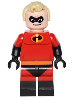 M. Indestructible, Disney, Série 1 (Minifigurine uniquement, sans support ni accessoires)