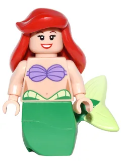 Ariel, Disney, Série 1 (Minifigurine uniquement, sans support ni accessoires)