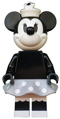 Vintage Minnie, Disney, Series 2 (Minifigure Only without Stand and Accessories)