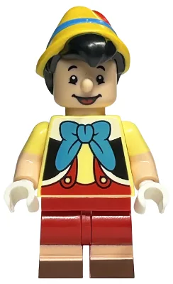 Pinocchio, Disney 100 (Minifigurine uniquement, sans support ni accessoires)