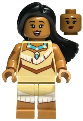 Pocahontas, Disney 100 (Minifigurine uniquement, sans support ni accessoires)