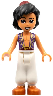 Aladdin - Gold Filigree on Vest and Belt