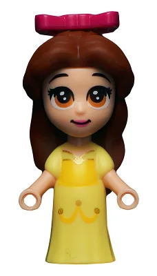 Belle - Micro Doll, Magenta Bow