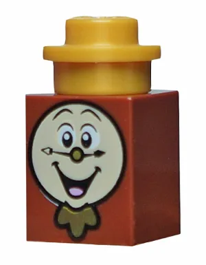 Cogsworth - 1 x 1 Brick with Plate, Round 1 x 1
