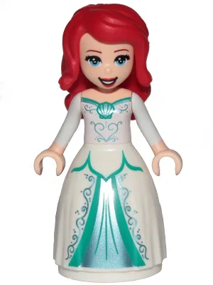 Ariel, Human (Light Nougat) - White Dress