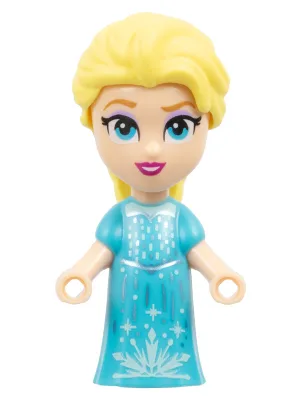 Elsa - Micro Doll, Medium Azure Dress