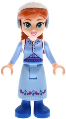 Anna - Bright Light Blue Skirt and Coat