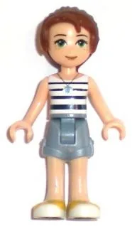 Emily Jones - Sand Blue Shorts