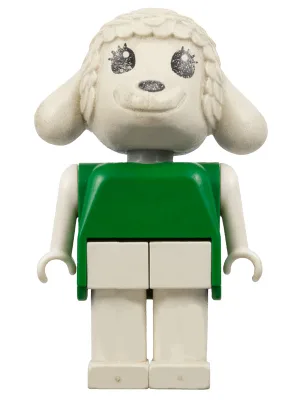 Fabuland Lamb - Lulu Lamb, haut vert