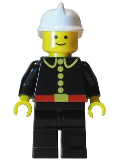 Fire - Klassischer, weißer Feuerwehrhelm