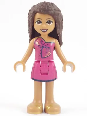 Friends Andrea - Magenta Dress