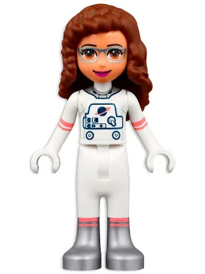 Friends Olivia (Nougat) - White Spacesuit