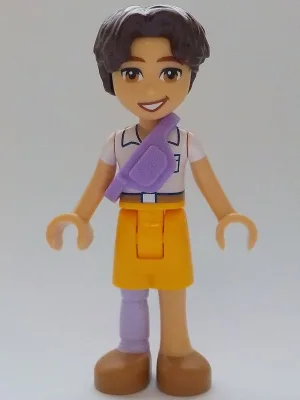 Friends Petch - White Shirt, Medium Lavender Belt Bag