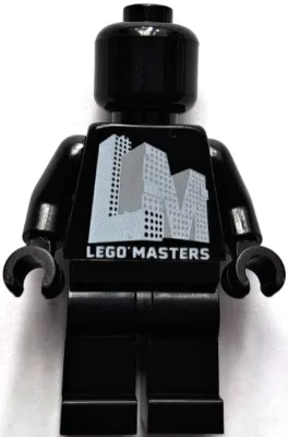 Figurine LEGO Masters noire (exclusivité pour l'ouverture de la LEGO Masters Academy)