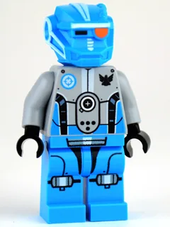 Dunkelblauer Roboter-Sidekick