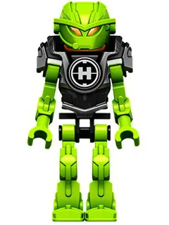 Hero Factory Mini - Breez - Pearl Dark Gray Armor