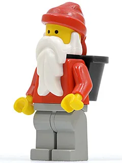 Weihnachtsmann, hellgraue Beine, D-Korb