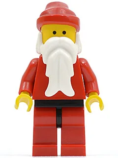 Weihnachtsmann, rote Beine mit schwarzen Hüften