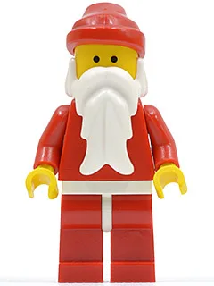 Weihnachtsmann, rote Beine mit weißen Hüften