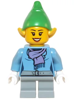 Elf - Female Medium Blue Top