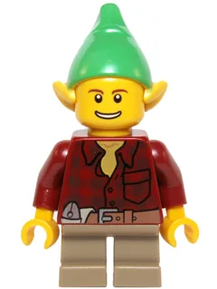 Elf - Dark Red Flannel Shirt