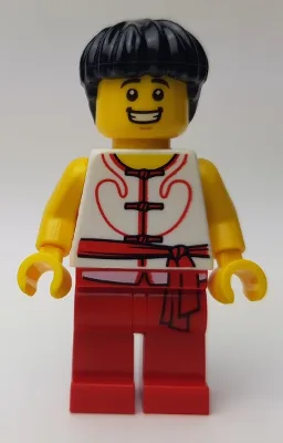 Dragon Boat Race Team Red/White Member 3