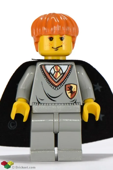 Ron Weasley - Torso met Gryffindor-schild, zwarte cape met sterren