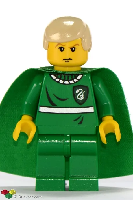 Draco Malfoy - Uniforme de Quidditch vert