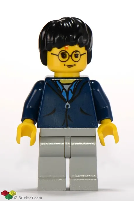 Harry Potter – Dunkelblauer Jackenoberteil, hellgraue Beine
