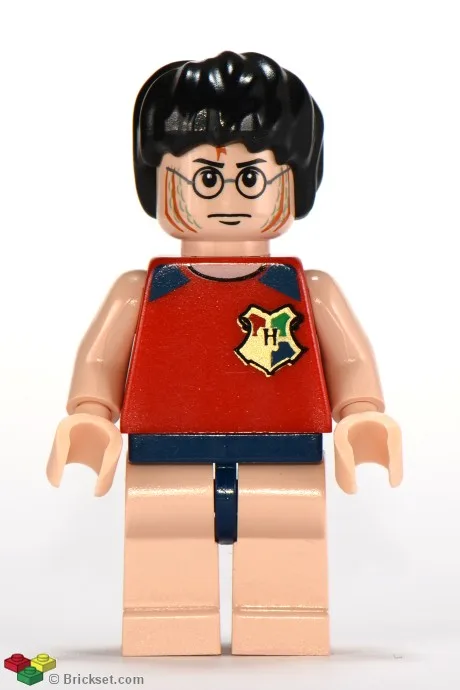 Harry Potter – Turnier-Shirt (ärmellos) und Badehose, Schwimmflossen