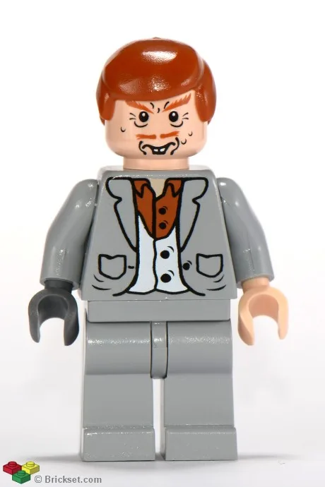 Peter Pettigrew (Wormtail) - Light Bluish Gray Suit