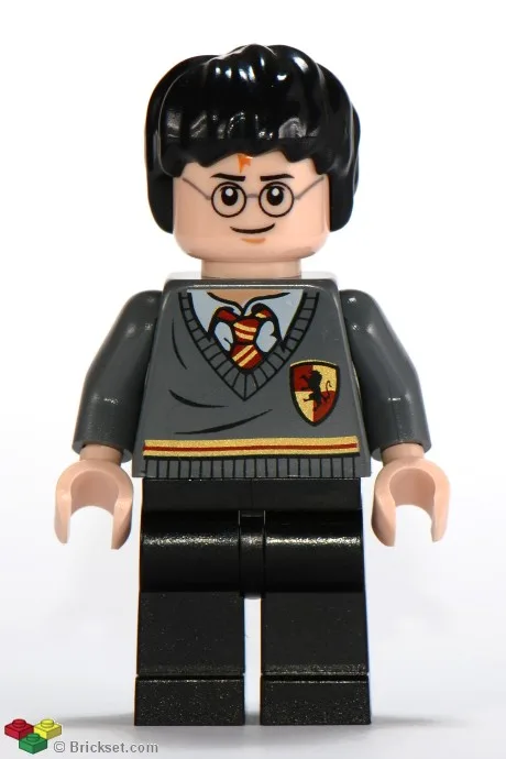Harry Potter - Torse rayé et blason Gryffondor, jambes noires