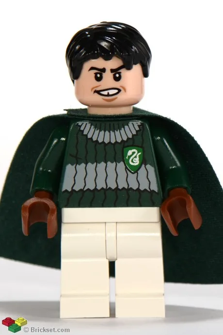 Marcus Flint – Dunkelgrüne und weiße Quidditch-Uniform