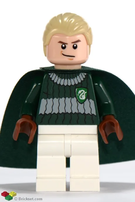 Draco Malfoy – Dunkelgrüne und weiße Quidditch-Uniform