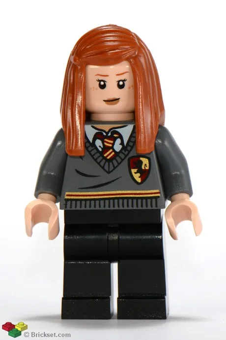 Ginny Weasley - Torse rayé et blason Gryffondor, jambes noires
