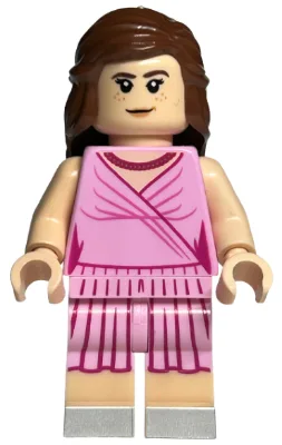 Hermione Granger - Bright Pink Dress, Legs