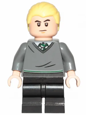 Draco Malfoy - Slytherin Sweater, Black Medium Legs