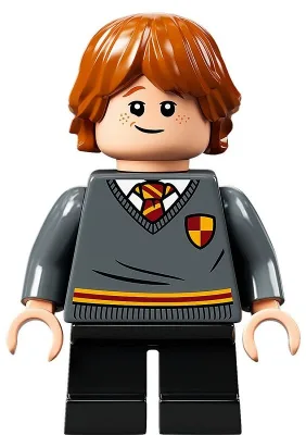 Ron Weasley - Gryffindor Sweater with Crest, Black Short Legs