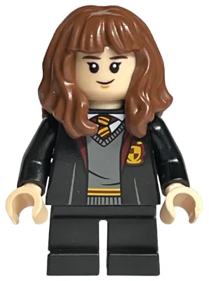 Hermione Granger - Gryffindor Robe Open, Sweater, Shirt and Tie, Black Short Legs
