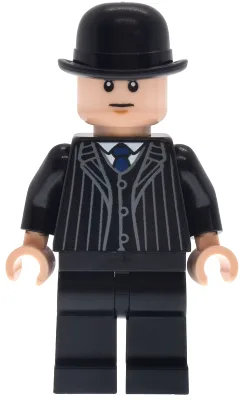 Minister van Magie (Cornelius Fudge) - Pak met donkerblauwe stropdas