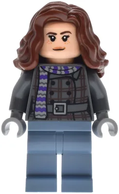Hermione Granger - Donkerblauwgrijze jas met sjaal