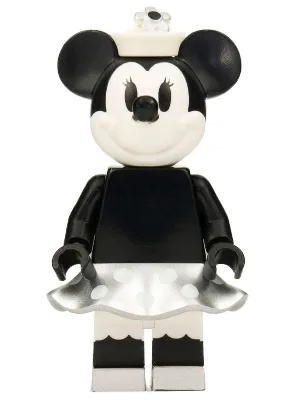Minnie Mouse - Vintage, Metallic Silver Skirt