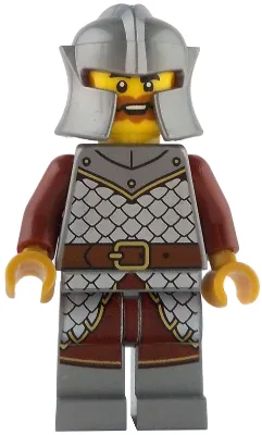 Griffin Knight - Male, Dark Orange Beard