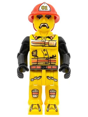 Feuerwehrmann mit Hut Nr. 01 (4154556)