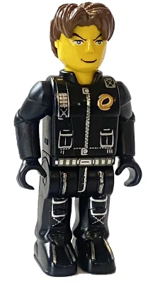 Jack Stone - Black Jacket, Black Legs