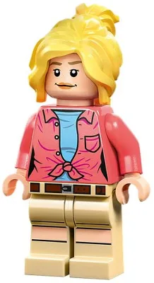 Dr. Ellie Sattler - Coral Shirt, Ponytail