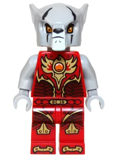 Worriz - Fire Chi, Light Bluish Gray Hands