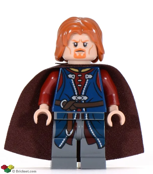 Boromir - Jambes gris bleu foncé
