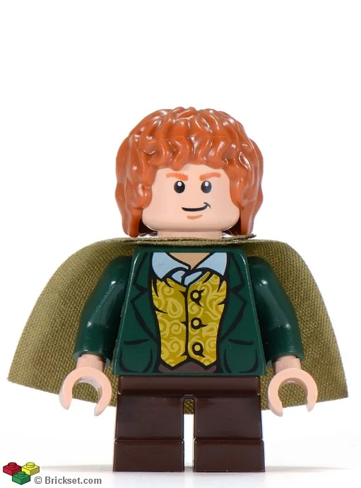 Meriadoc Brandybuck (Merry) – Dunkelgrüne Jacke, dunkelorange Haare